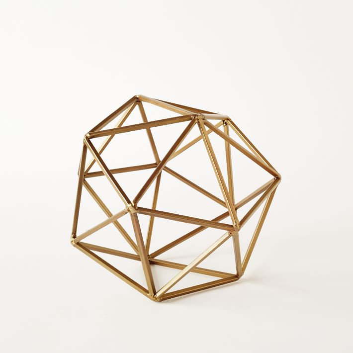 Symmetrical Brass Objects | West Elm (US)