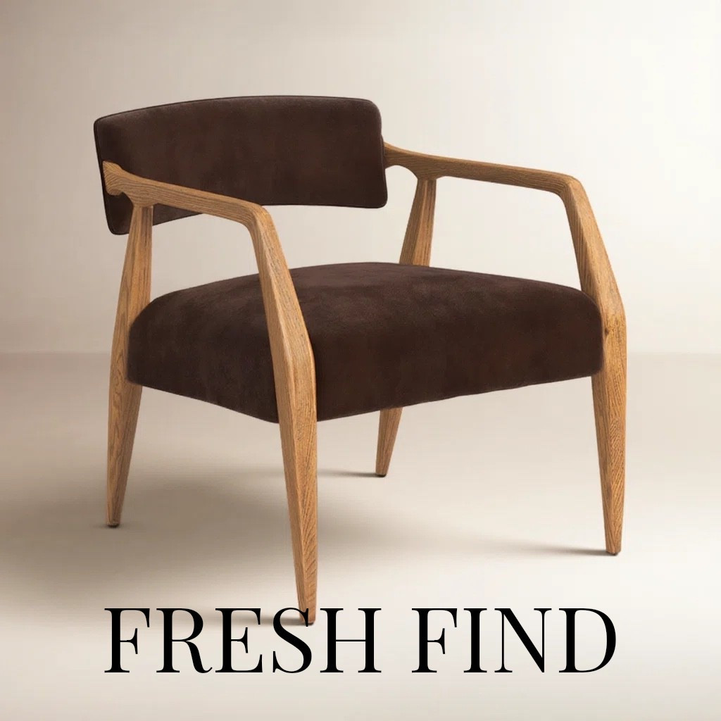 Gorgeous lines on this armchair. Use it as an accent in any room or use two side by side in a living area. @Wayfair

#LTKHome #LTKSaleAlert #LTKOver40