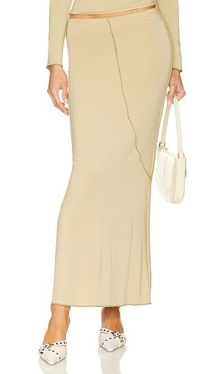 Vana Skirt in Khaki | Revolve Clothing (Global)