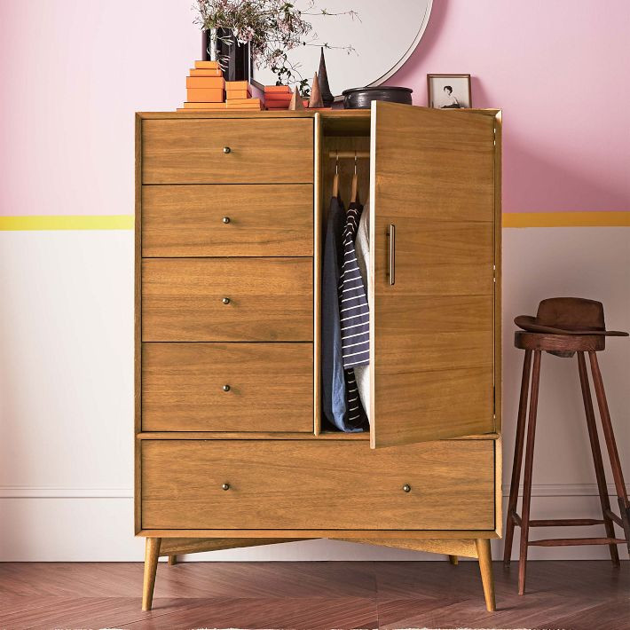 Mid-Century Chifforobe (40") - Acorn | West Elm (US)