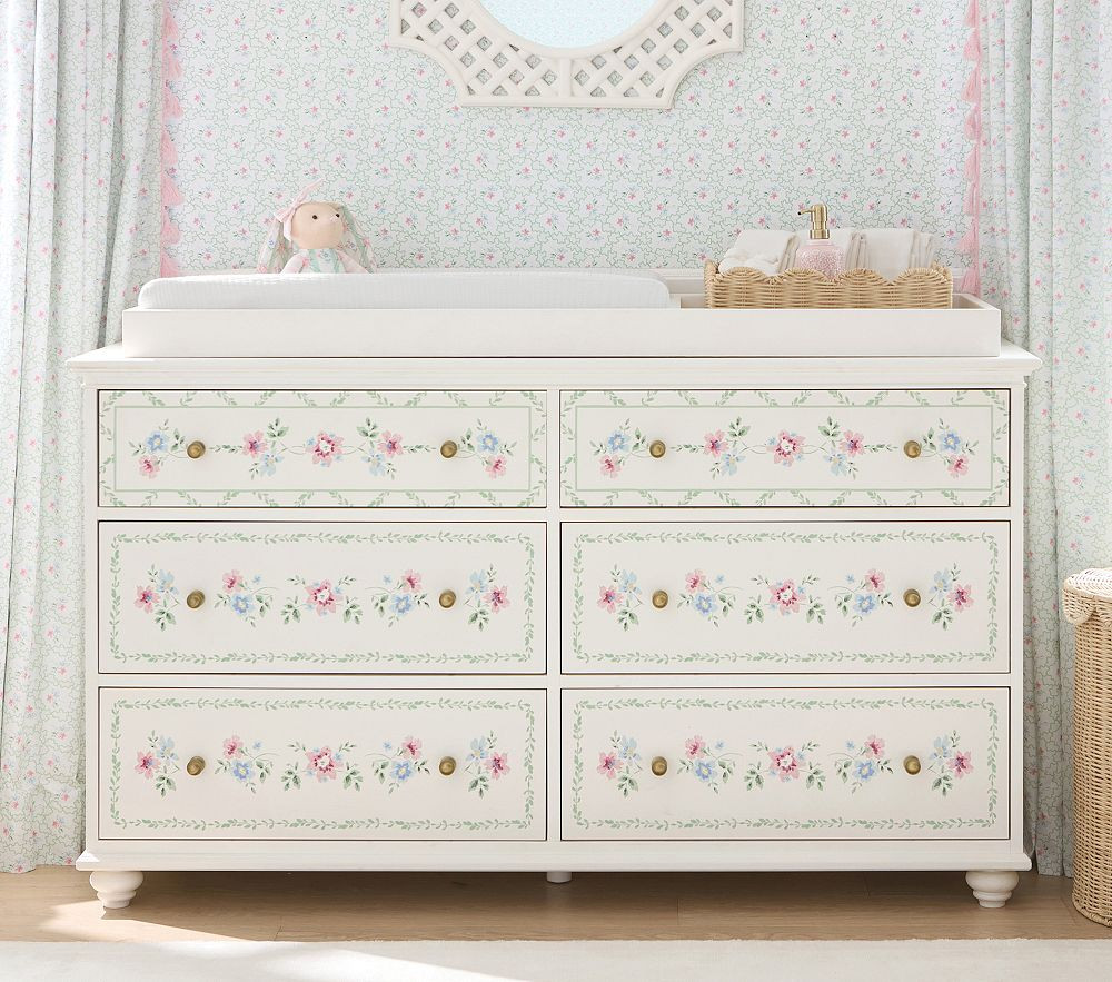 Hill House Home 6-Drawer Changing Table (59w x 19d") | Pottery Barn Kids