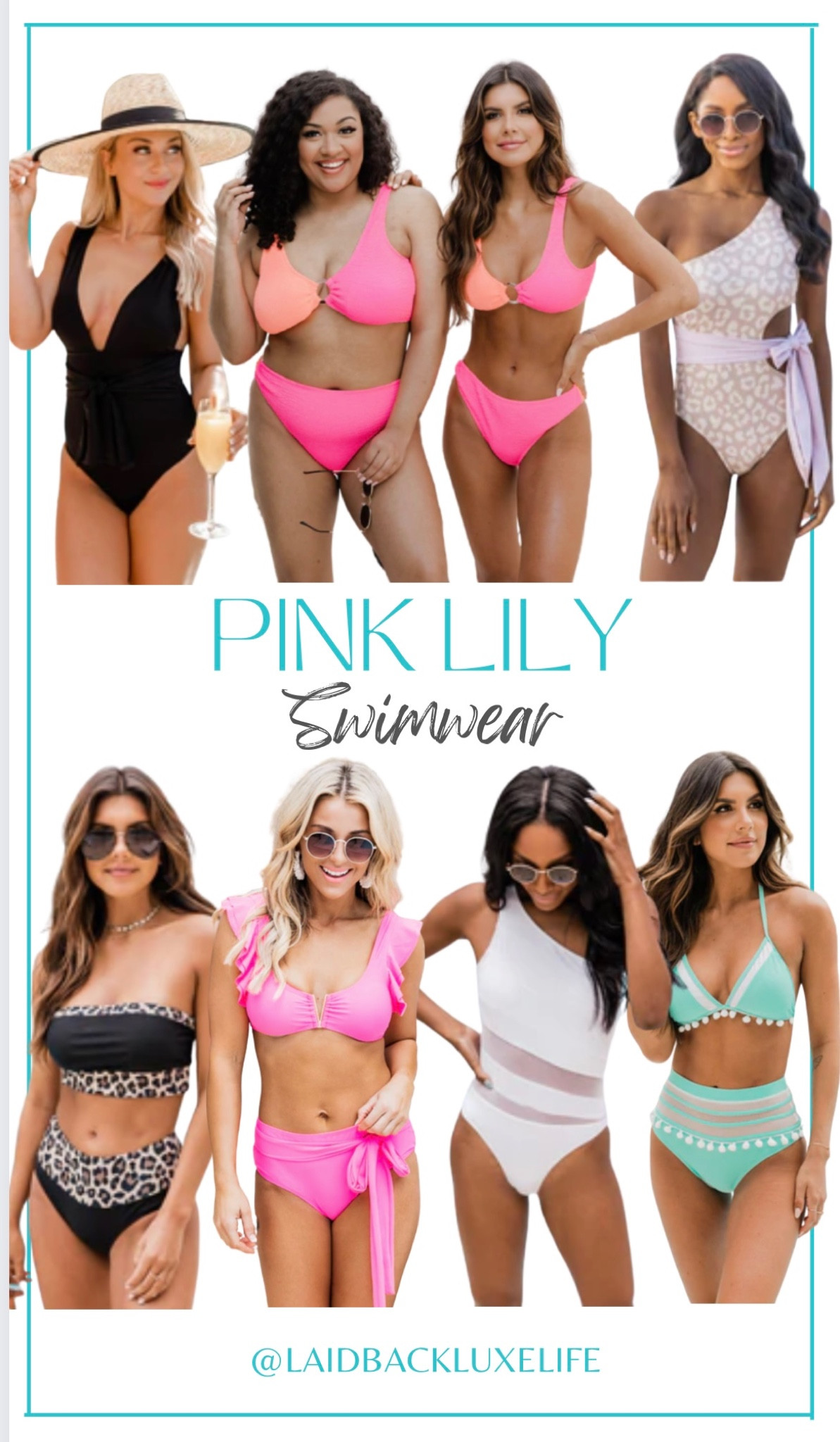 Pink Lily, swimwear, swim, one piece swimsuit, vacation look, Barbie pink, swimsuit roundup, summer suits, bathing suit, Pink Lily finds, bright swimsuits, pop of color, LaidbackLuxeLife

I wear size medium in Pink Lily swimsuits. 

Follow me for more fashion finds, beauty faves, lifestyle, home decor, sales and more! So glad you’re here!! XO, Karma

#LTKtravel #LTKunder50 #LTKswim