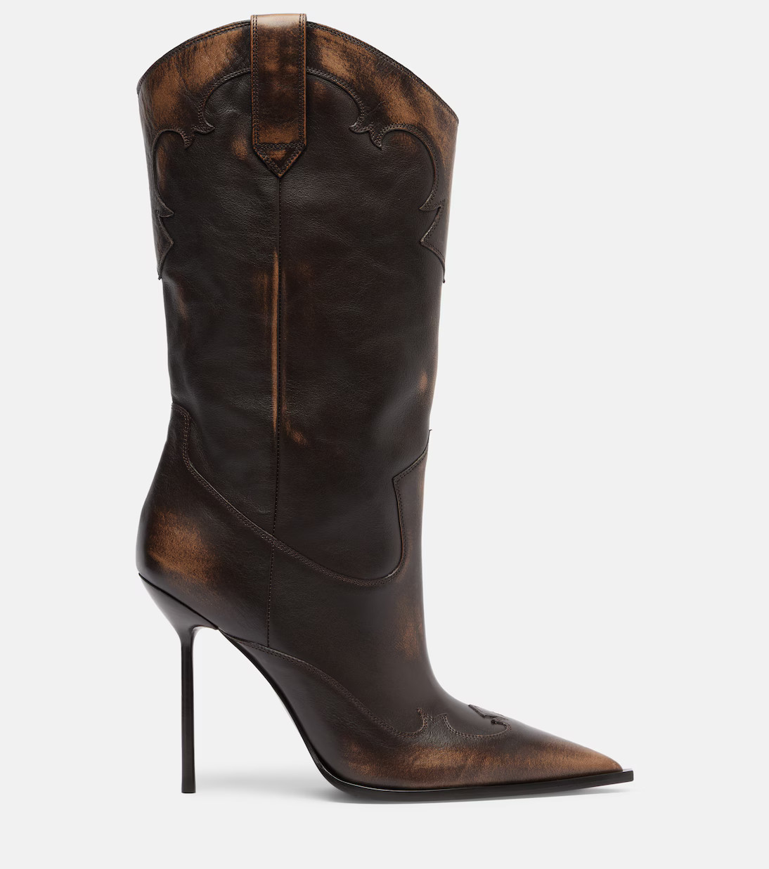 Lidia 105 leather mid-calf boots | Mytheresa (US/CA)