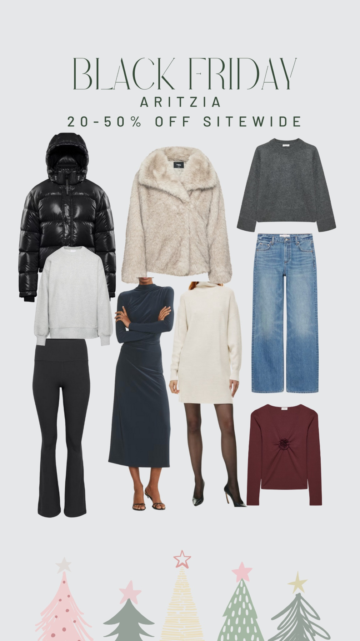Aritzia’s Black Friday sale has started!! 20-50% off everything! 🖤

#LTKStyleTip #LTKSaleAlert #LTKCyberWeek