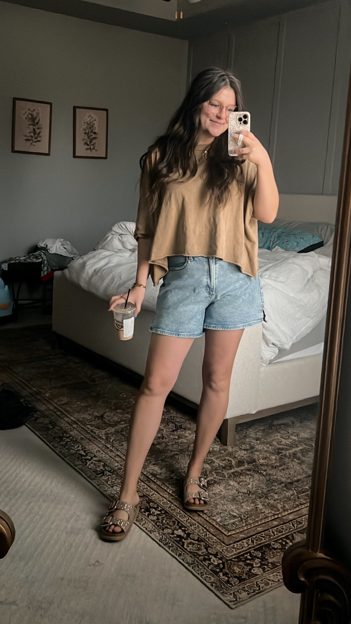 High rise denim mom shorts under $20!!! Size up :)

Mom shorts / mom friendly shorts / denim shorts / mom outfits / mom style / target deal days / target sale / jean shorts / spring outfit / casual mom outfit / anti pooch / tummy control 

#LTKSaleAlert #LTKmomlife #LTKootd