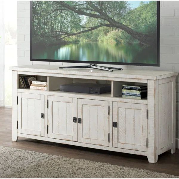 Worden Solid Wood TV Stand for TVs up to 75" | Wayfair North America