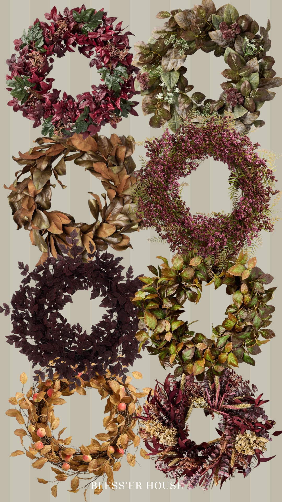 New 2026 wreaths! 

Fall decor, fall wreath

#LTKSeasonal