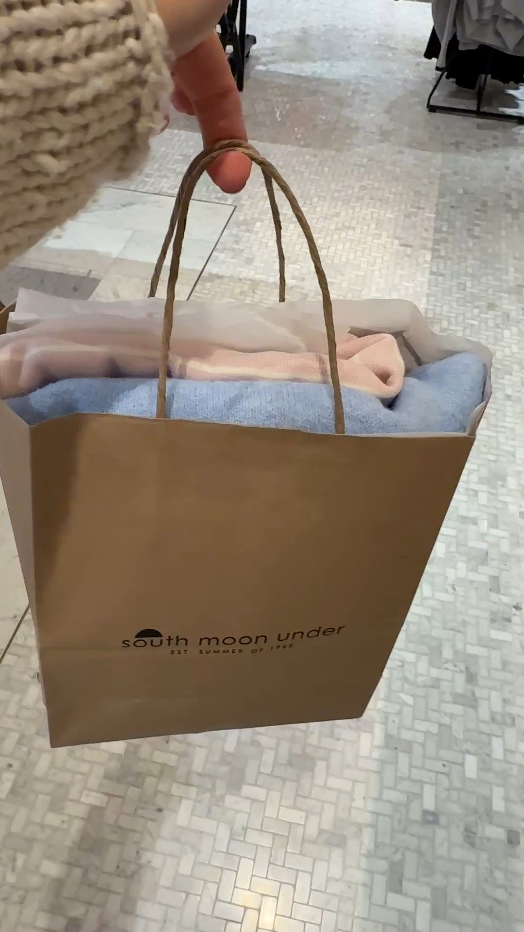 What I bought at South Moon Under
Small in both 

#LTKSeasonal #LTKOver40