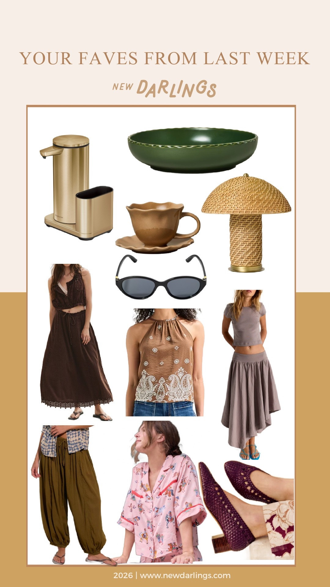 Weekly faves: summer outfits, summer dresses, cozy home, kitchen favorites, sunglasses under $20

#LTKdayinmylife #LTKmomlife #LTKootd