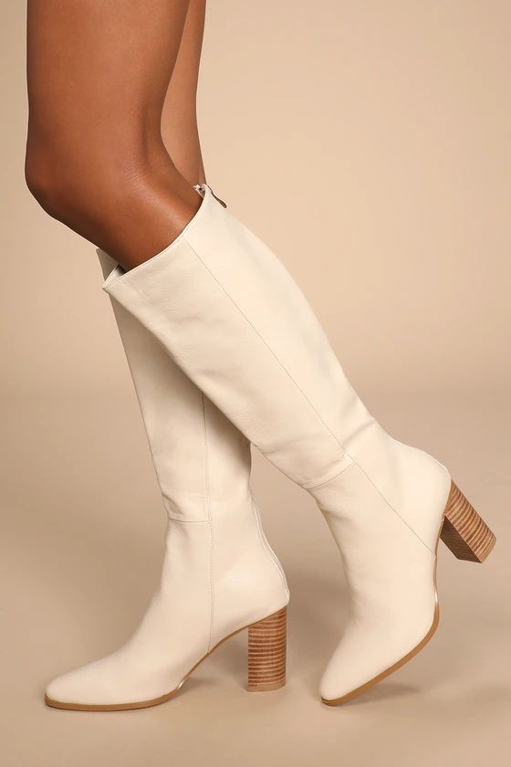 Vanessa Snow Pointed-Toe Knee-High Boots | Lulus (US)