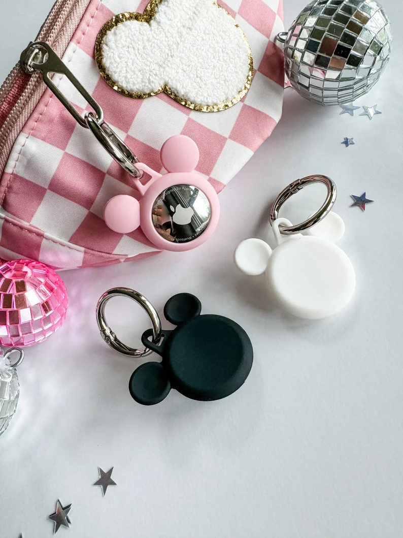Magical Mouse AirTag Keychains- Vacation- Tracker- Luggage Tag- Cruise- Airplane- Stroller clip- ... | Etsy (US)