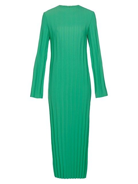 Plissé Midi Dress | Saks Fifth Avenue