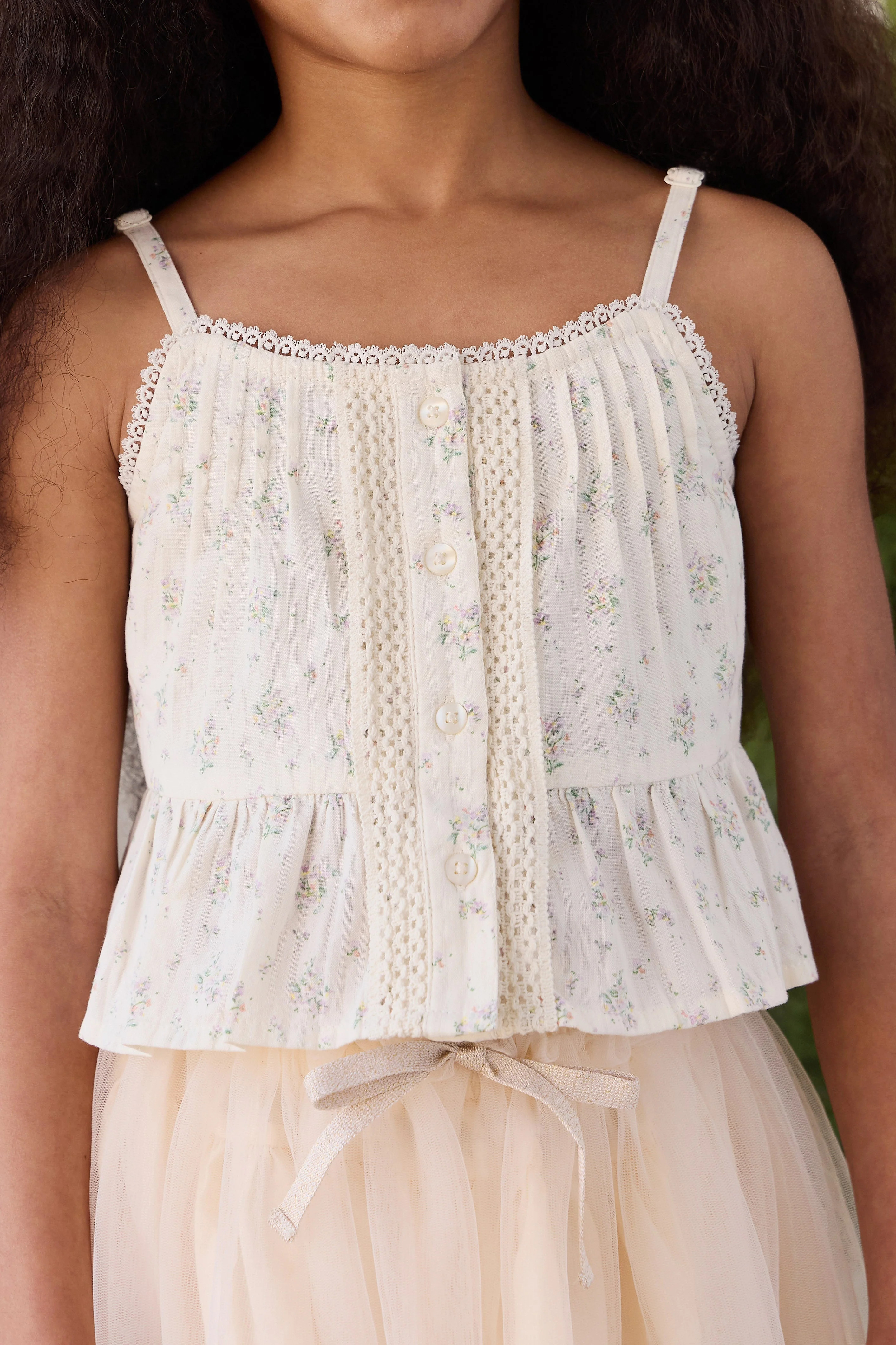 Organic Cotton Miley Top - Justine Orchid | Jamie Kay