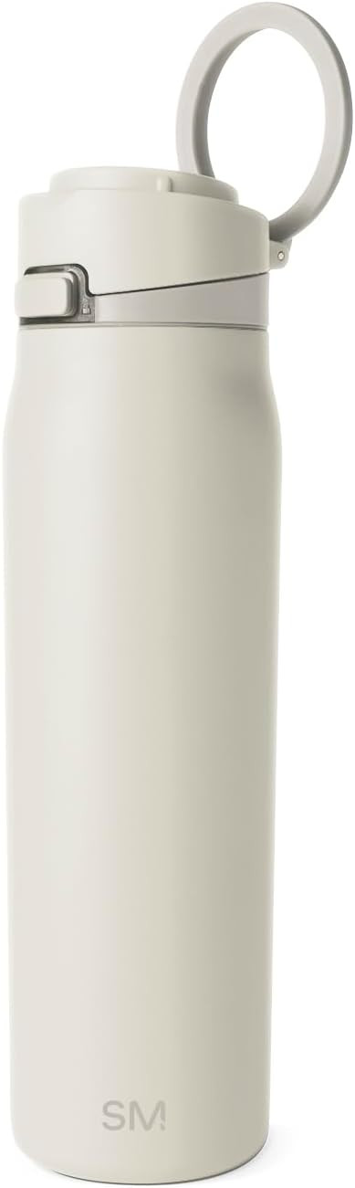 Simple Modern Mesa Loop Water Bottle with Covered Straw and Handle | 24oz Cup Holder Friendly Ins... | Amazon (US)