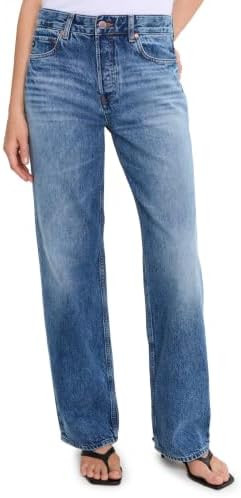 AG Jeans Billie Relaxed Straight in American Riviera | Amazon (US)
