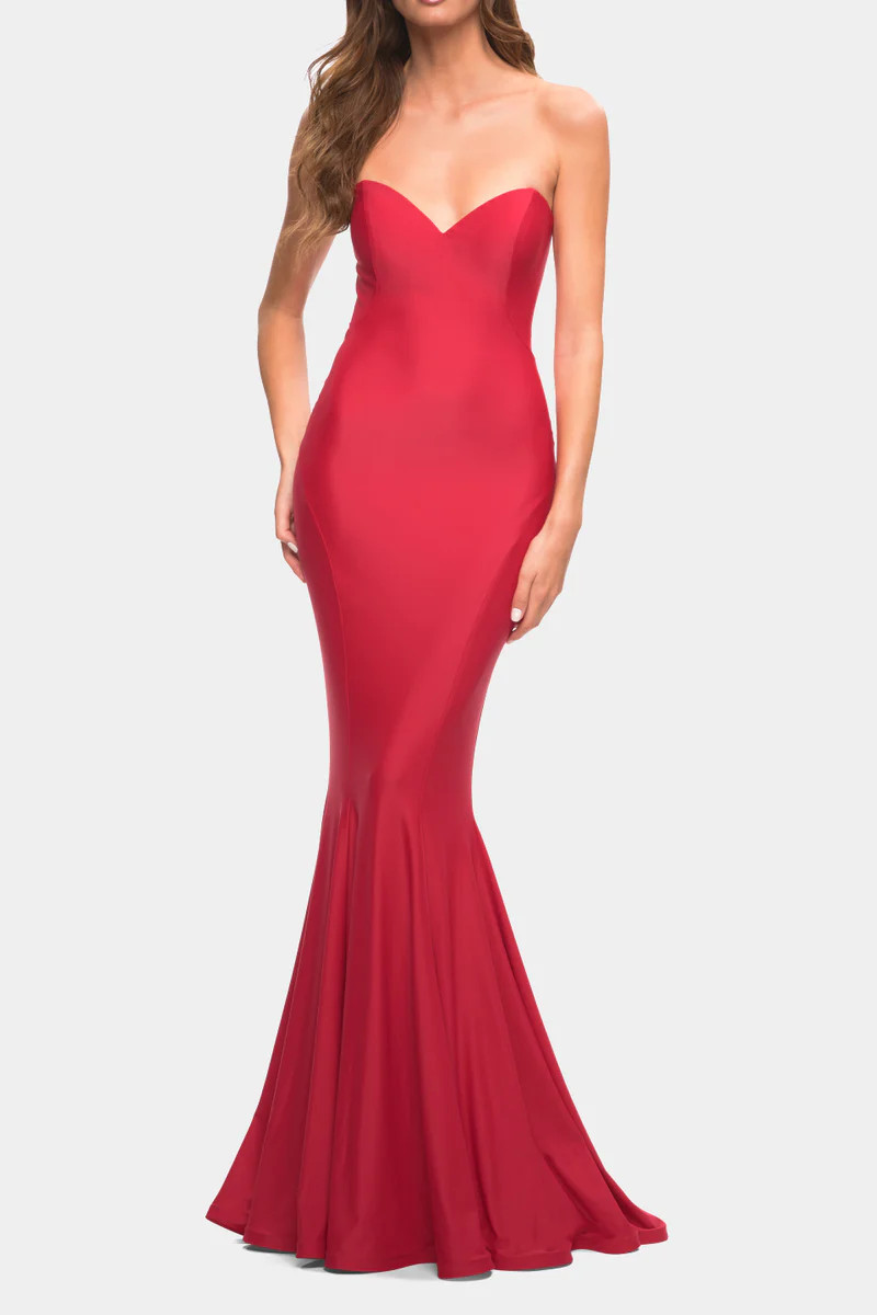 Sweetheart Neckline Chic Jersey Gown | Lord & Taylor