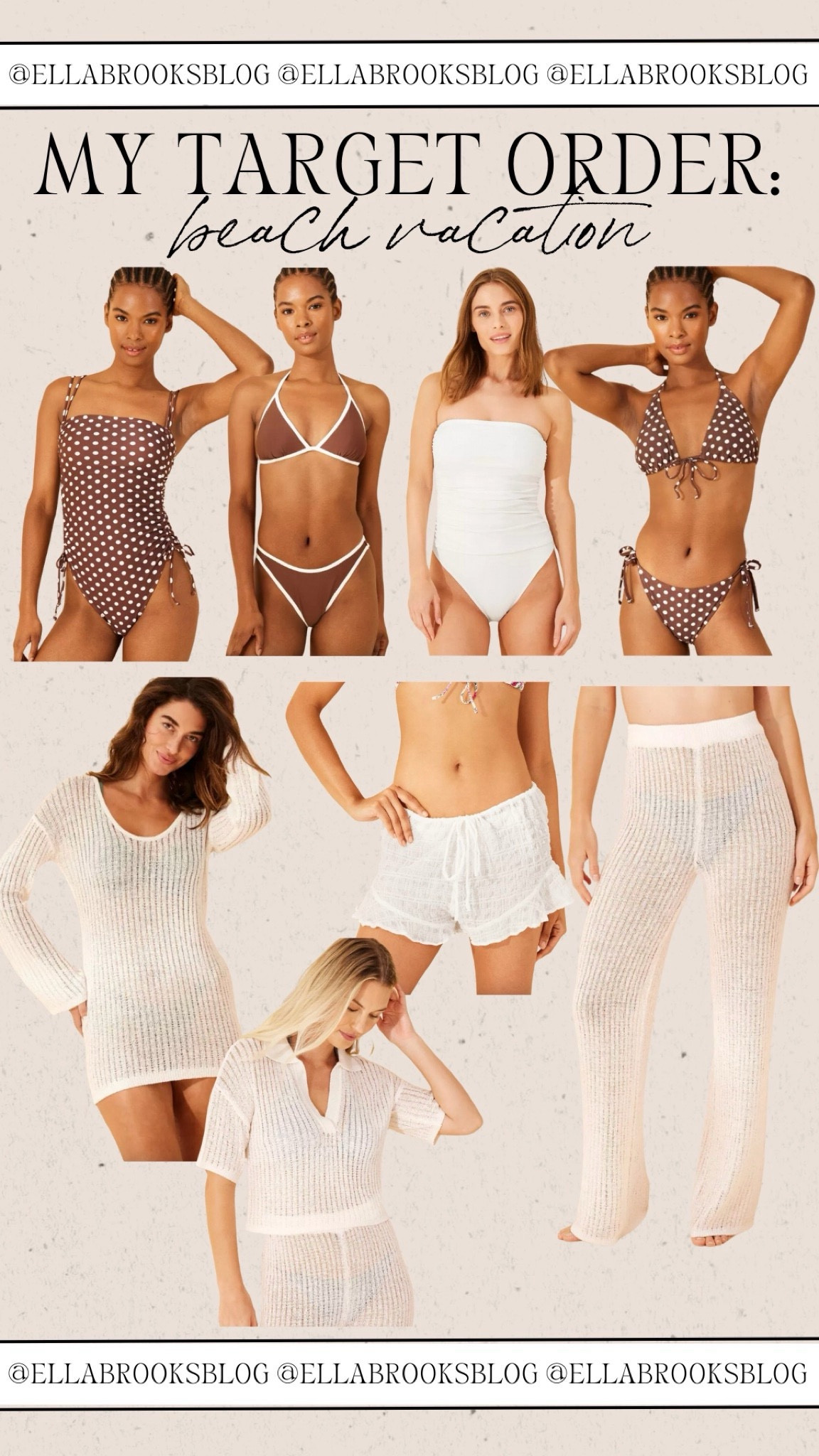 BOGO 50% off swim at Target! My recent Target order for a beach vacation!


Spring break, resort wear, polka dot swim, one piece swimsuit, coverup set, swimsuit coverup dress, beach outfit

#LTKSaleAlert #LTKSwim #LTKStyleTip