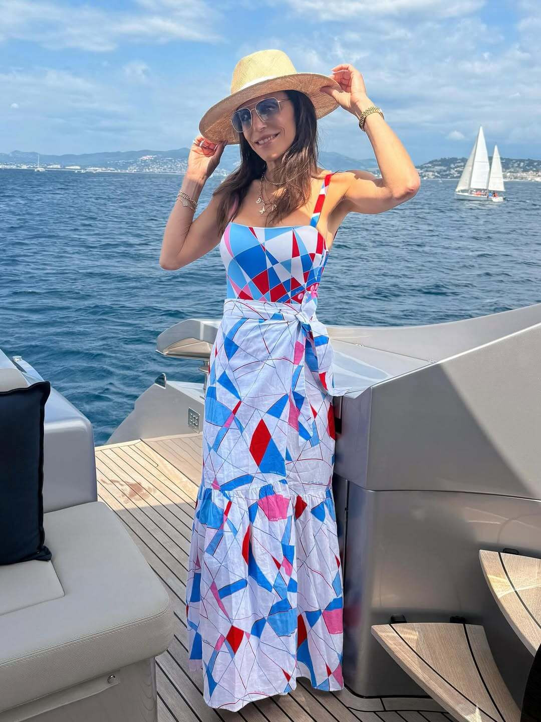 Bold prints all summer long — count me in! 💥👙 My exact swimsuit and skirt are sold out, but I found a couple similar styles I’m loving. 🤍 And this hat? The perfect finishing touch for any outfit. 👒☀️ 

 

#LTKSeasonal #LTKStyleTip #LTKSwim