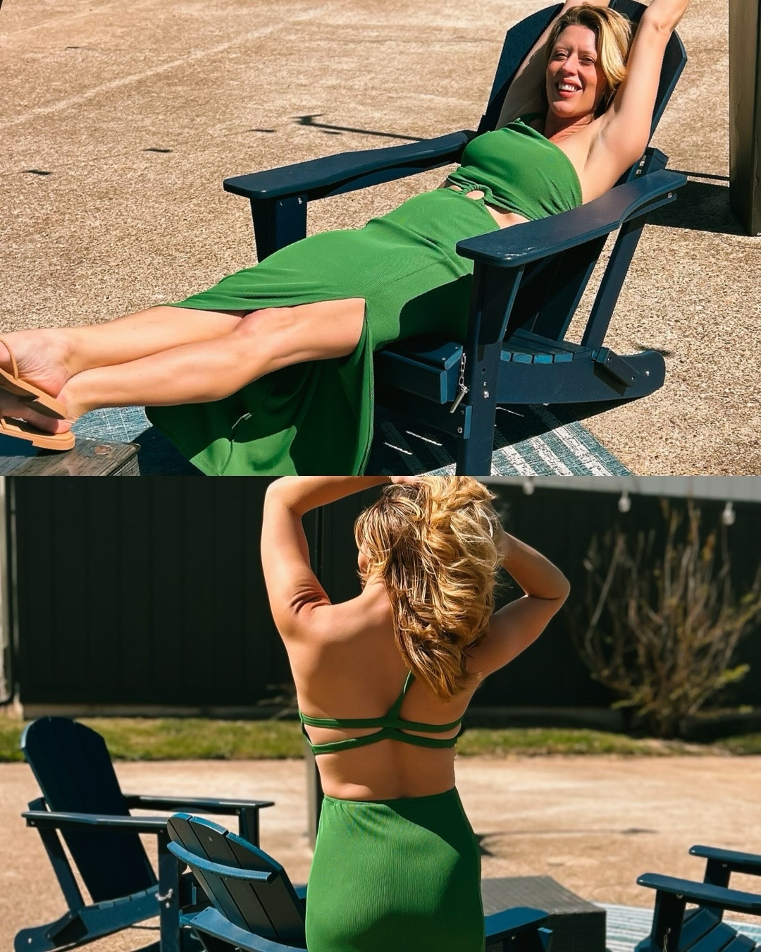 The feeling of a sunny day is like nothing else ☀️ Warm rays across the skin, bright blue skies and lounging at the pool makes for a beautiful day. Today is a good day to be alive! Wearing @anrabess_official in this green dress and red swimsuit! Comment SUMMER and I’ll send over details - both under $30!
#summerswimwear #bikini #founditonamazon #summerfeeling #cinematicphoto