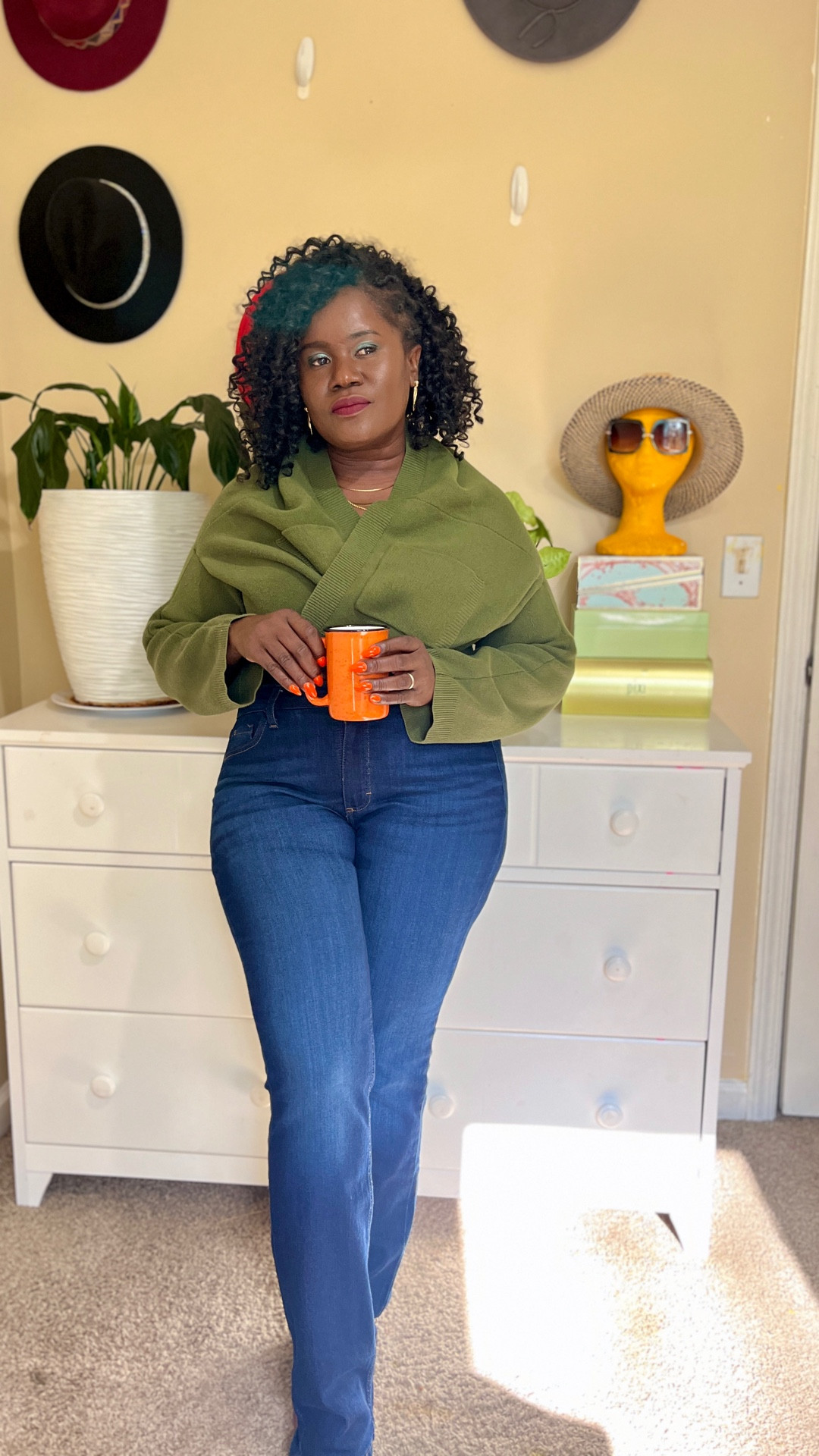 Walmart try-on: Sofia Vergara Barrel jeans. Perfect for date night or a night out with the girls.  
#jeans #outfitidea #outfitinspiration #outfitinspo 

#LTKSeasonal #LTKFindsUnder50 #LTKFindsUnder100