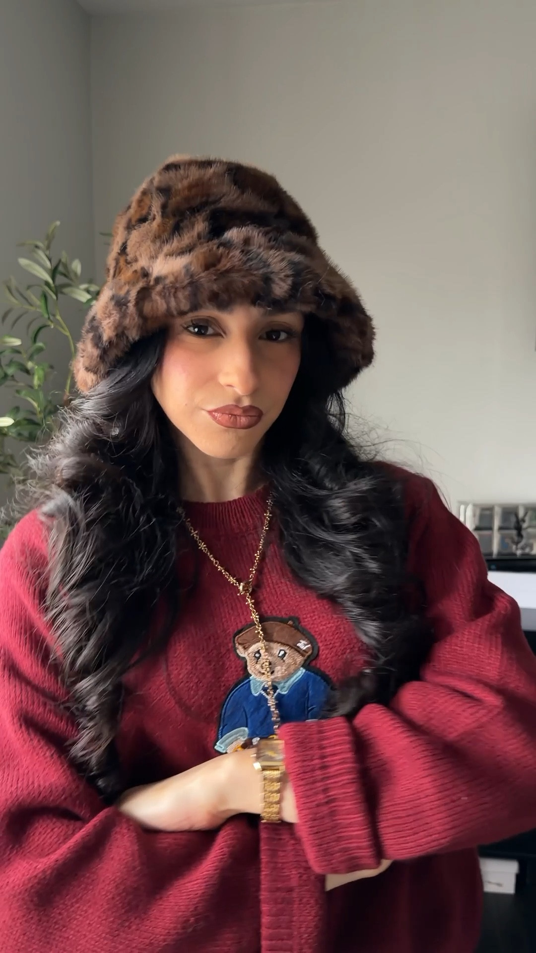 New character unlocked and it’s this faux fur leopard bucket hat 🐆 

#LTKFindsUnder50 #LTKgrwm #LTKootd