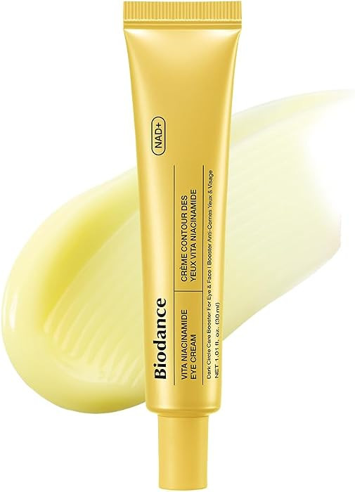 BIODANCE Vita Niacinamide Eye Cream, Under Eye Cream for Dark Circle and Dark Spots, Revitalizing... | Amazon (US)