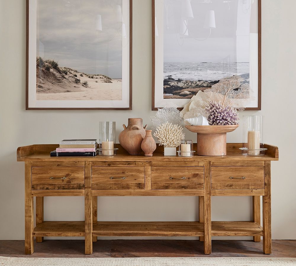 Sonora Reclaimed Wood Console Table (81") | Pottery Barn (US)