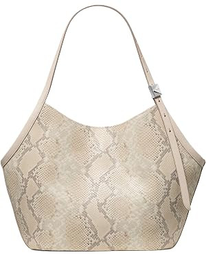 kate spade new york Deco Fine Grain Leather Tulip Tote | Amazon (US)