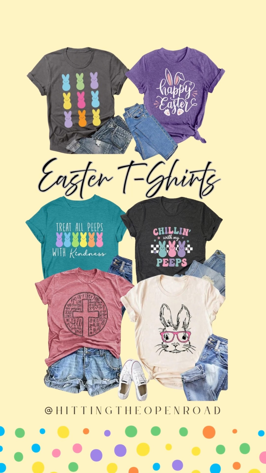 I found the cutest Easter t-shirts! 
#Easter #Eastershirts #holidays
#tshirtsforwomen

#LTKmomlife #LTKMidsize #LTKSeasonal