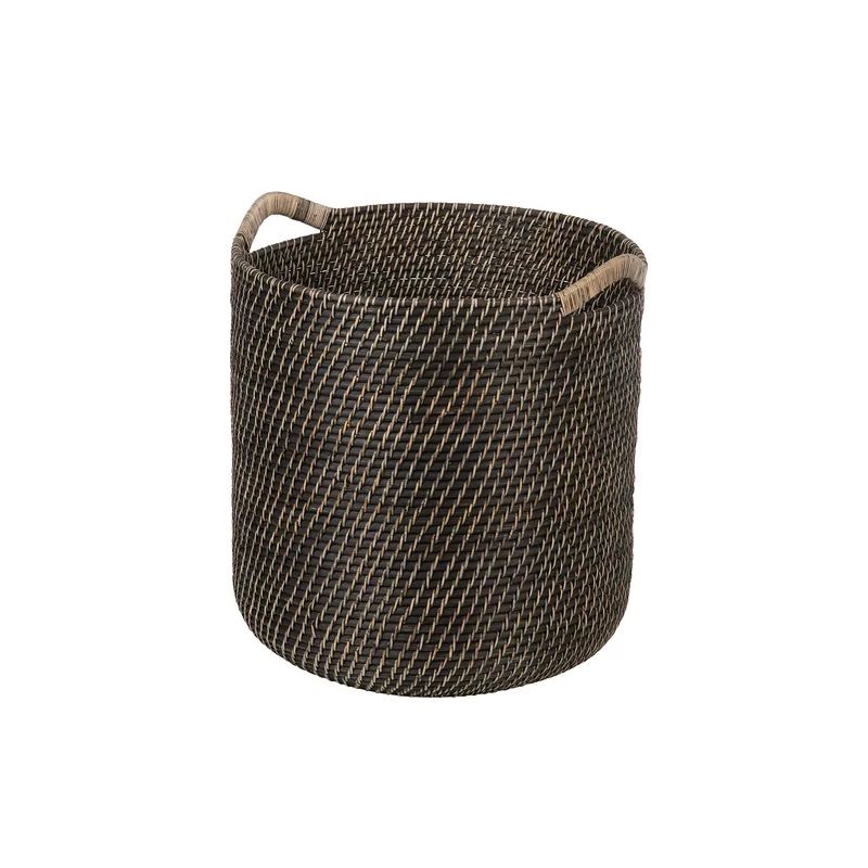 Bavan Rattan Basket | Wayfair North America