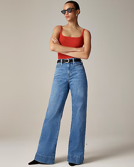 Curvy denim trouser jean | J. Crew US