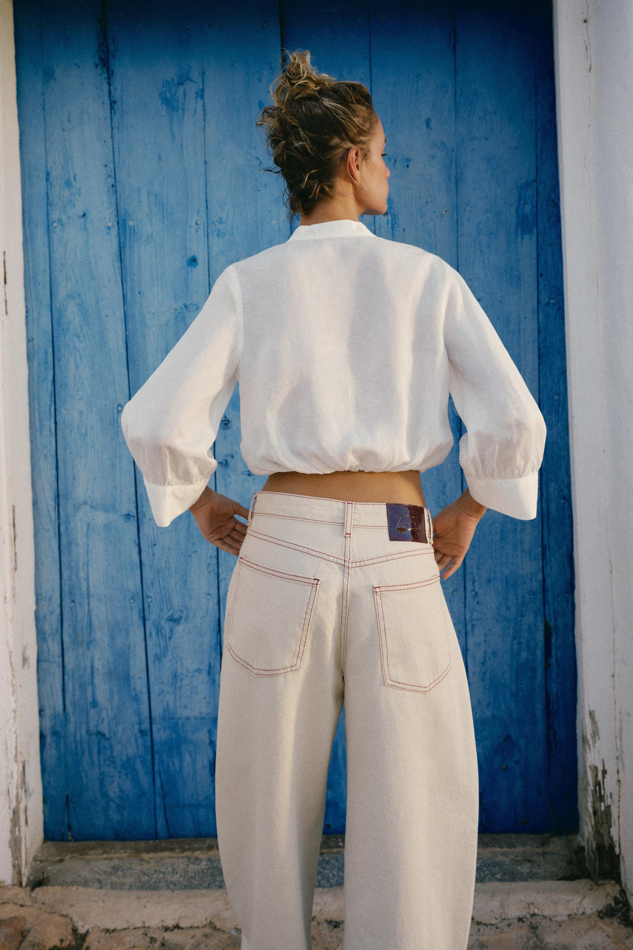 Z1975 MID-WAIST BARREL JEANS | Zara IT