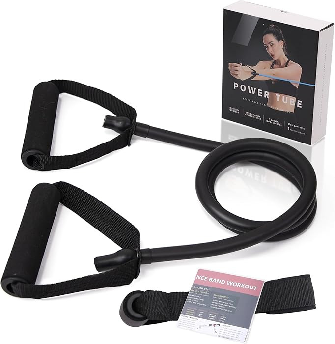 Resistance Bands with Handles for Working Out Women and Men, Exercise Bands with Door Anchor, Str... | Amazon (US)