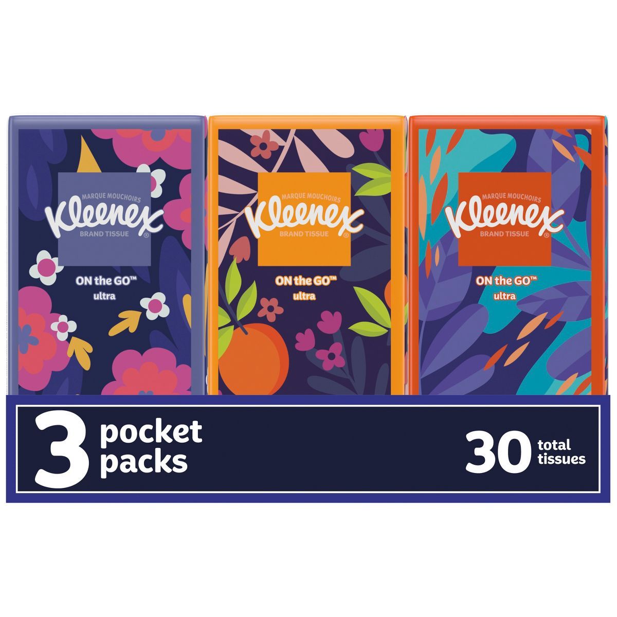 Kleenex On-the-Go 3-Ply Facial Tissue | Target