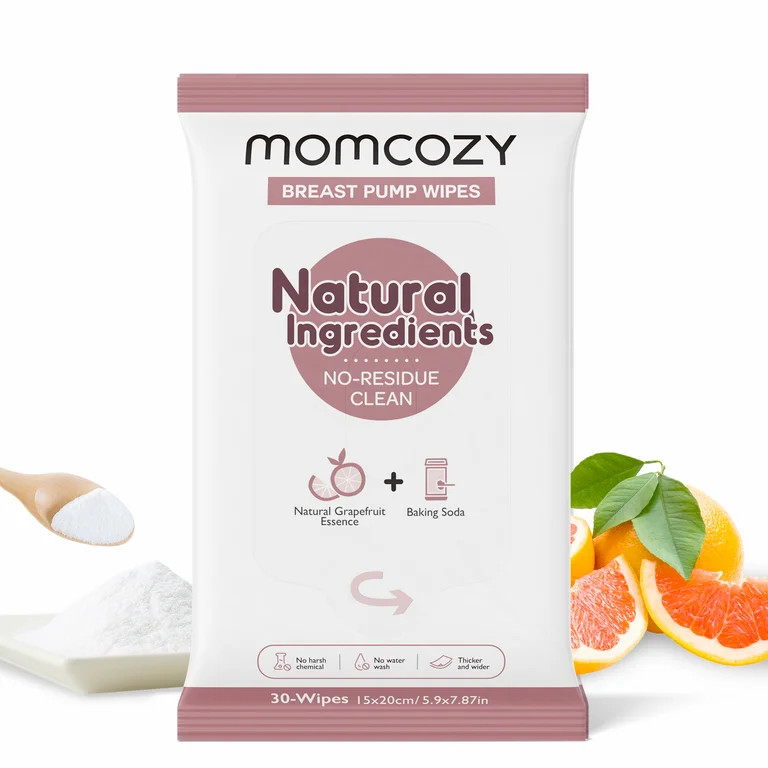 Momcozy Natural Breast Pump Wipes 30 Ct - Walmart.com | Walmart (US)
