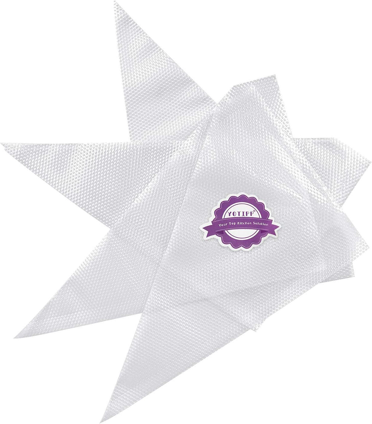 Thickened 100pcs/set Disposable Pastry Bag Icing Piping Bag Cake Cupcake Decorating Bags (14inch ... | Amazon (US)