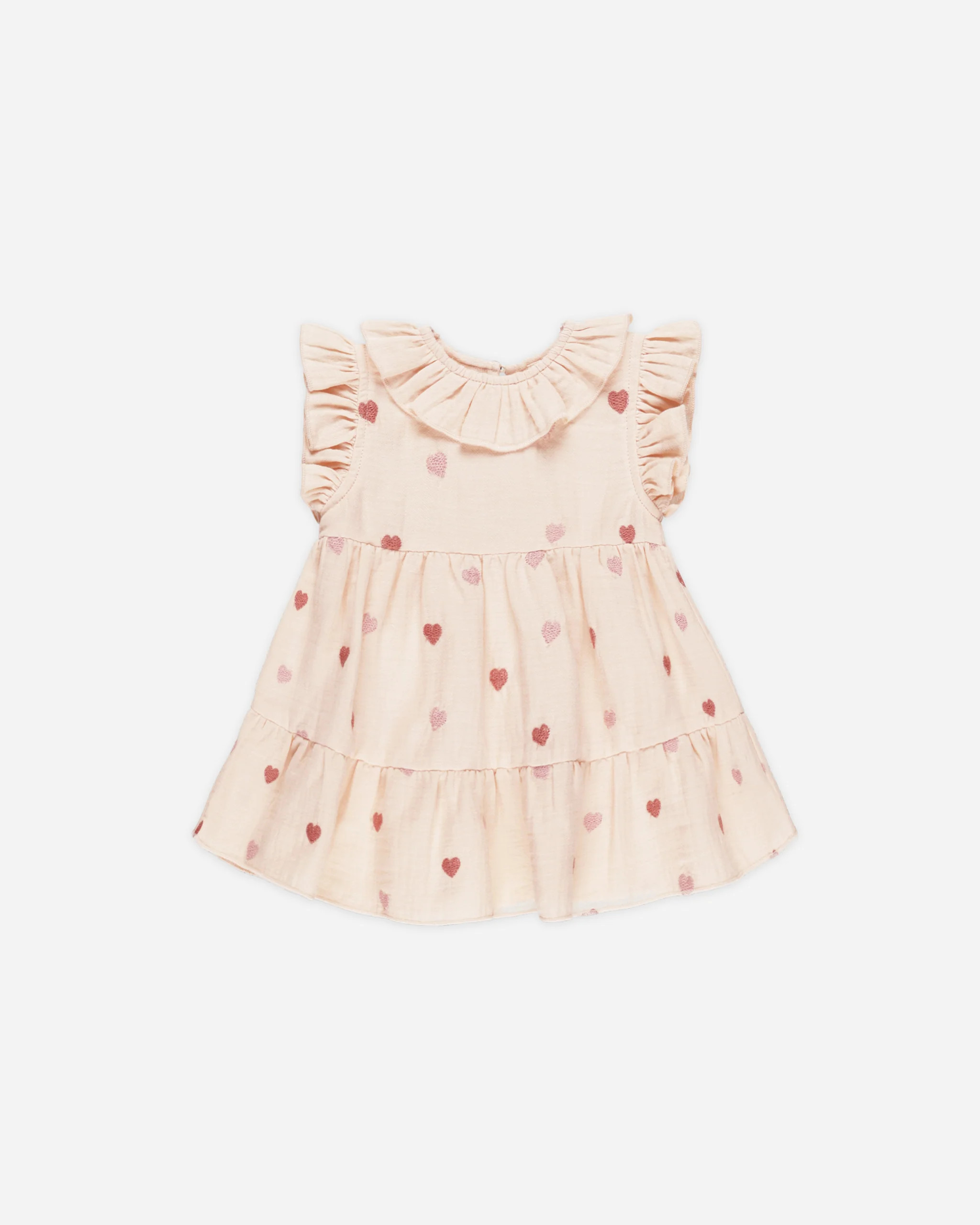Charlotte Dress || Heart Embroidery | Rylee + Cru