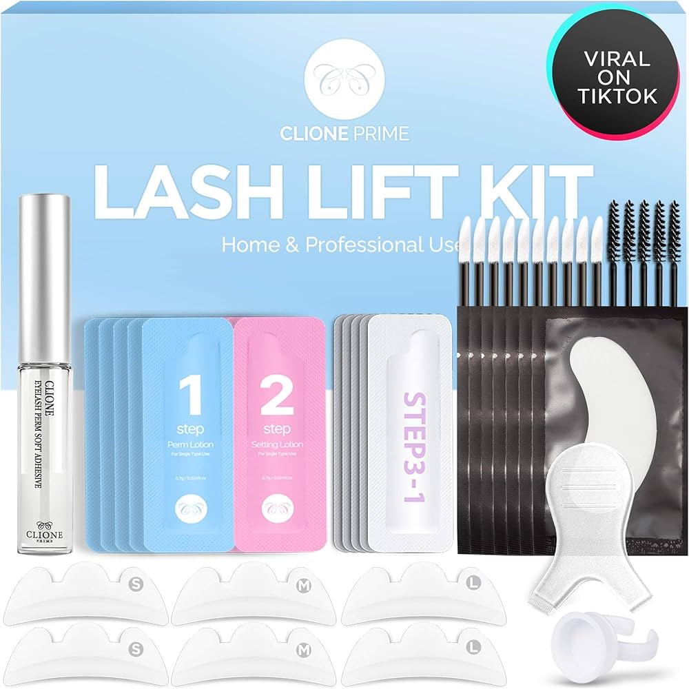 Korean Lash Lift Kit - Eye Brow Lamination Kit Eyelash Perm Kit Eyelash Lift Kit Lash Perm Eyebro... | Amazon (US)