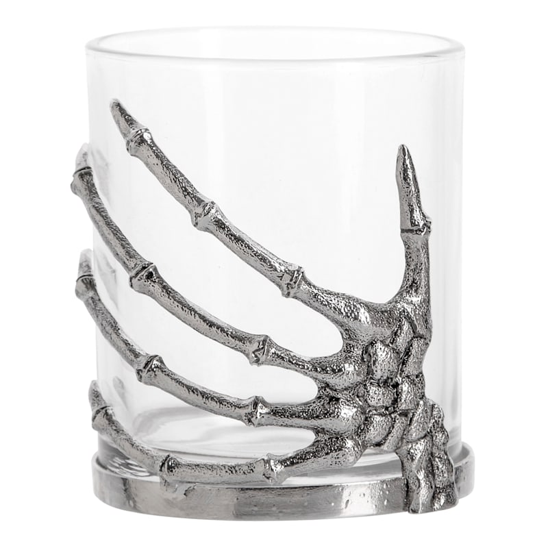 Skeleton Double Old Fashioned Glass | At Home