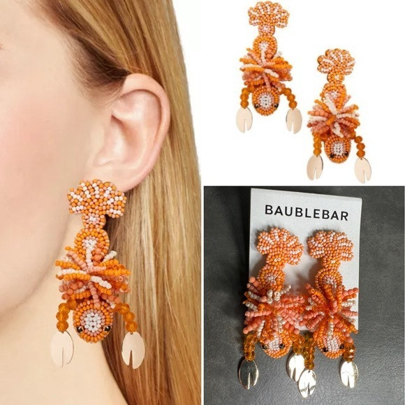 BAUBLEBAR Beaded Lobster Drop Earrings NWT 58$ | Poshmark