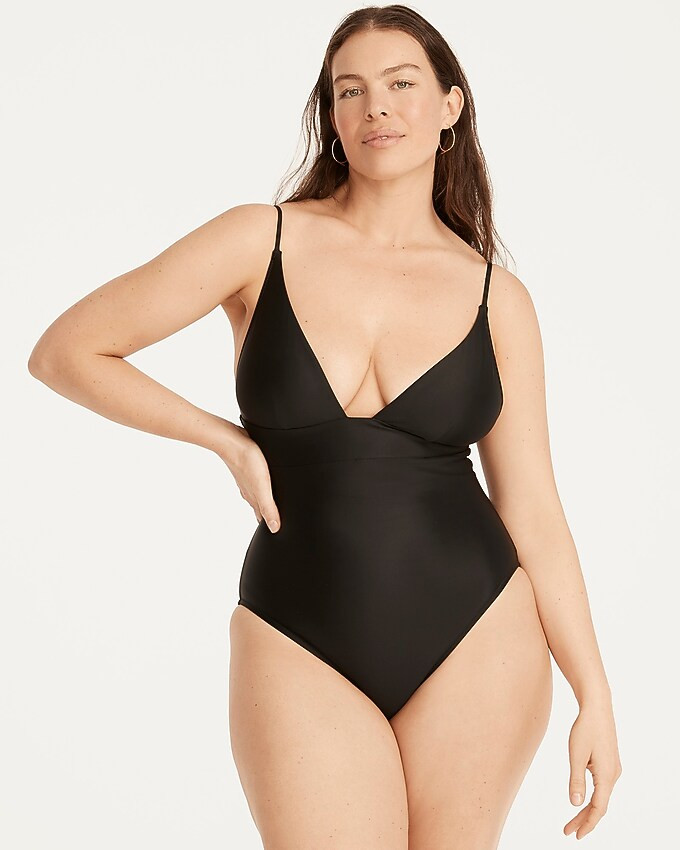 Plunge one-piece | J. Crew US