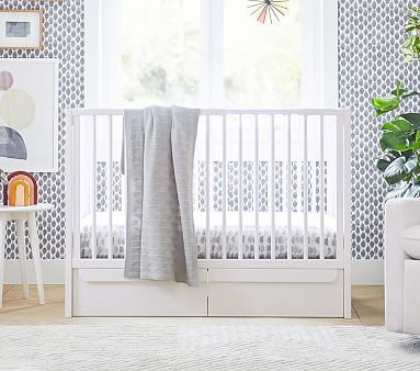 west elm x pbk Gemini Storage Crib | Pottery Barn Kids