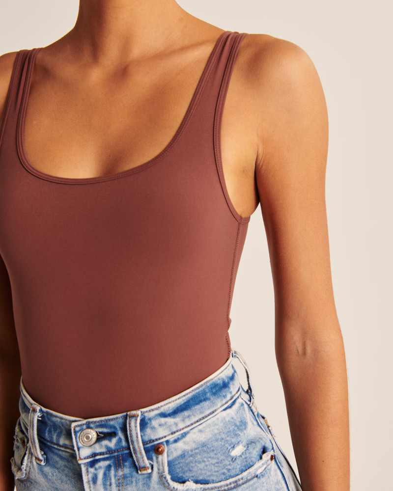 90s Seamless Tank Bodysuit | Abercrombie & Fitch (US)