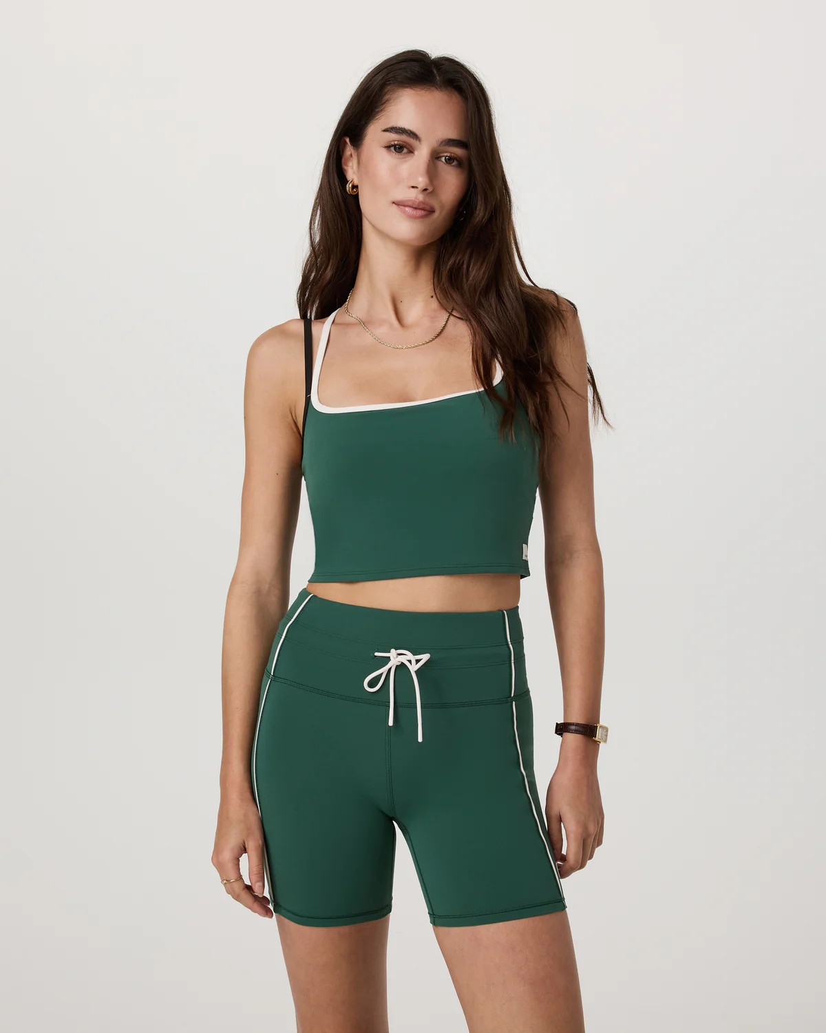 Daily Layered Tank | Women's Viridian Performance Top | Vuori | Vuori Clothing (US & Canada)