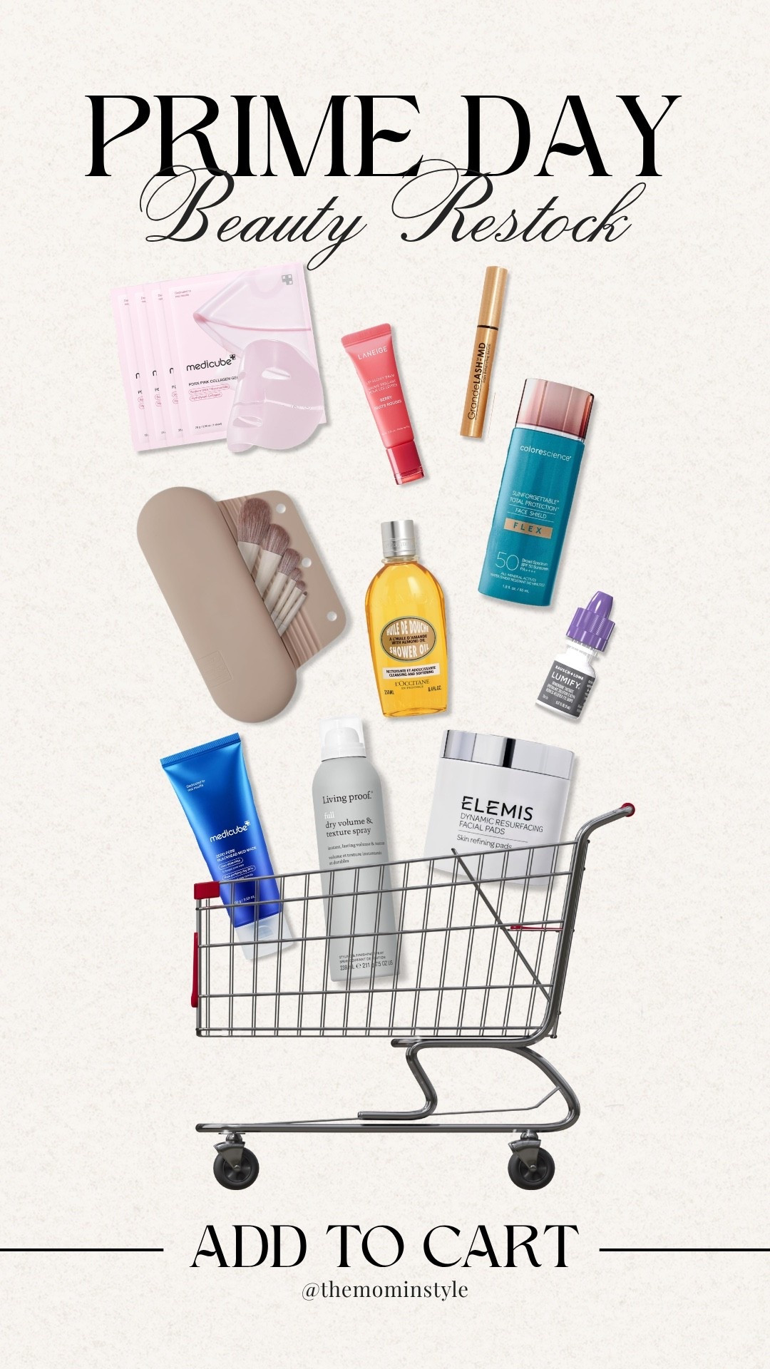 Prime Day is my favorite excuse to stock up on the beauty products I already use and love. From skincare staples and SPF to haircare and makeup essentials, these are the products I never want to run out of and Prime Day is the perfect time to grab them while they’re on sale.

beauty favorites, Prime Day deals, beauty restock, skincare essentials, makeup favorites, haircare products, Colorescience SPF, Living Proof, Elemis skincare, Medicube, Laneige, Amazon beauty deals, TheMomInStyle

#LTKBeauty #LTKSaleAlert #LTKgrwm