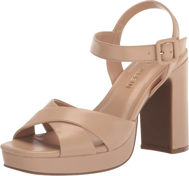 Anne Klein Women's Zena Heeled Sandal | Amazon (US)