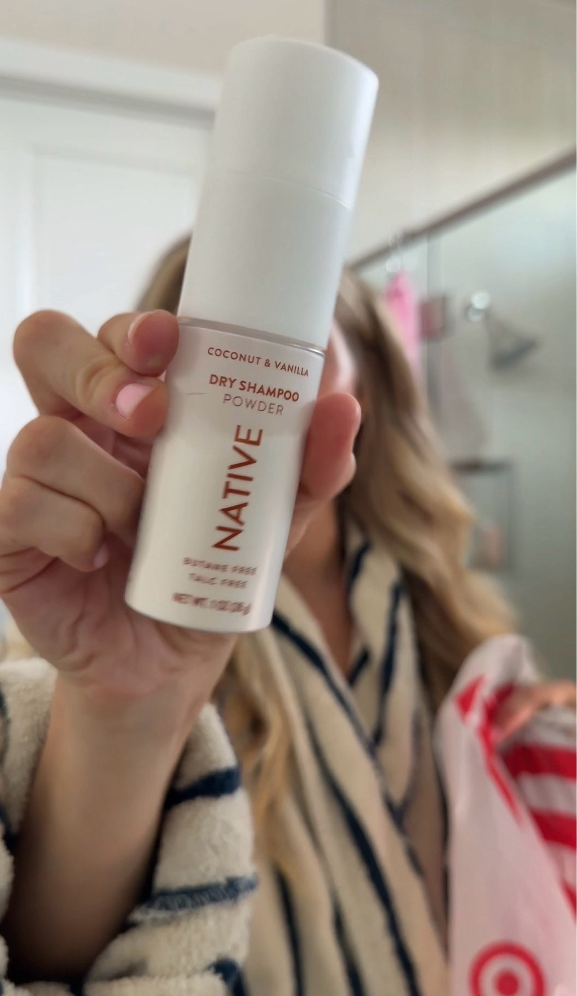 #ad My hack to extending the time between hair wash day!! @Native Dry Shampoo is available at @Target! #targetpartner #NativePartner