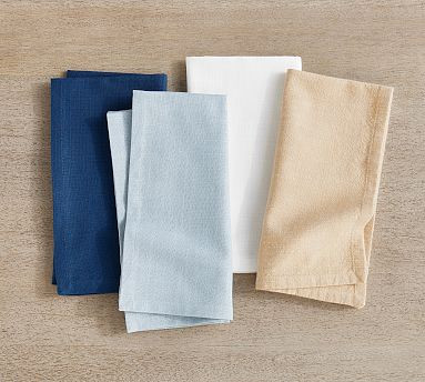 Everyday Organic Cotton Napkins - Set of 4 | Pottery Barn (US)