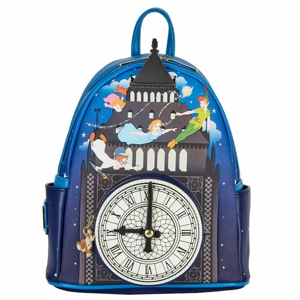 Loungefly Disney Peter Pan Glow Clock Mini Backpack - Walmart.com | Walmart (US)