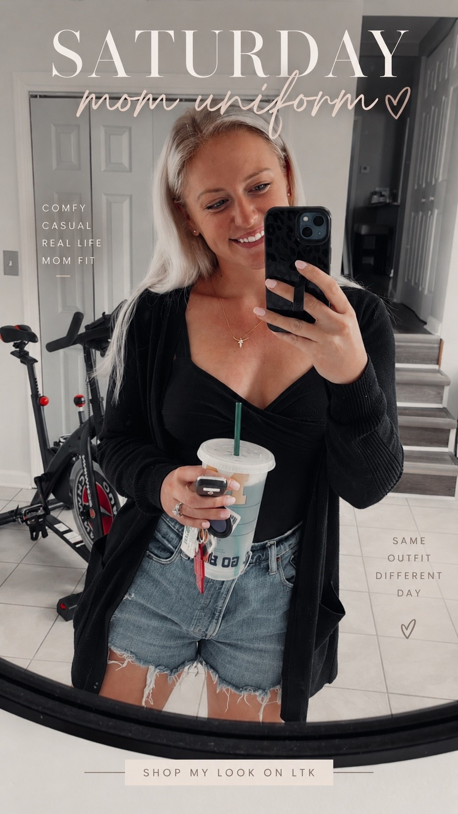 Saturday uniform activated ☕️ errands, kids, approximately 87 things to get done 😂 Linking the comfy pieces I keep reaching for because cute + easy wins every time.